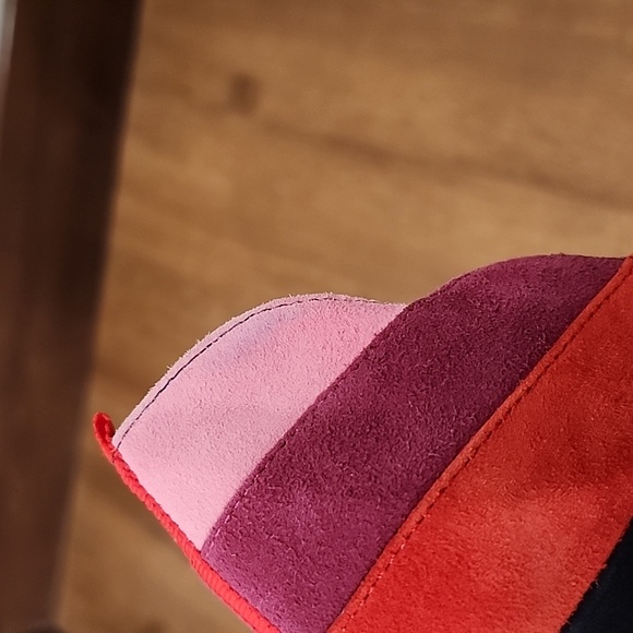 BODEN | Carrie Navy Suede Point Toe Court Stiletto Heels 36 - Picture 6 of 7